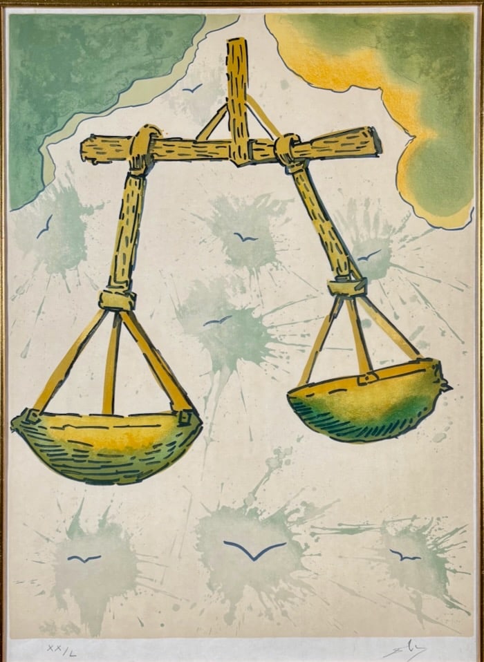 Salvador Dali's The Twelve Signs of the Zodiac (1 of 5)