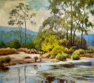 Darwin Duncan, California Landscape, Hazy Day
