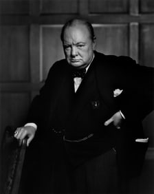 Yousuf Karsh's Iconic Winston Churchill Portrait