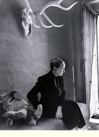 Yousuf Karsh Silver Gelatin Print of Georgia O'Keefe