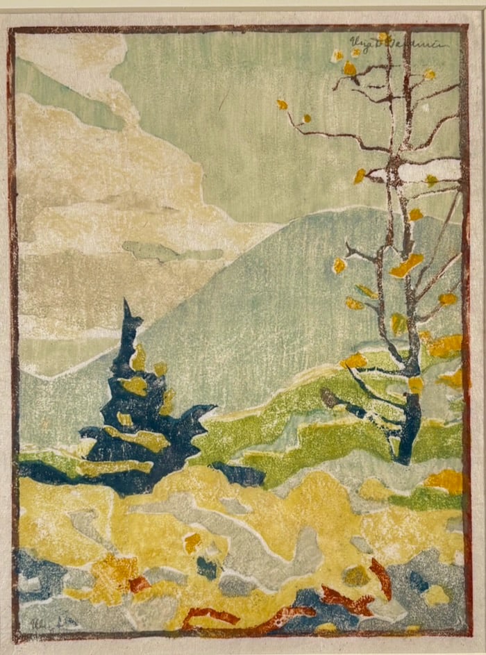 Master Woodblock Artist Eliza Gardiner (1 of 5)