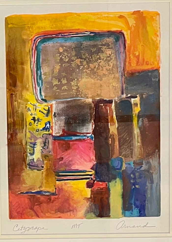 Two Whimsical Mixed Media Works by Joan Arnaud (1 of 5)