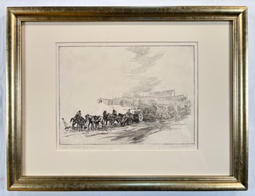 Works by Master Rhode Island Etchers Bruel and Nalbandian