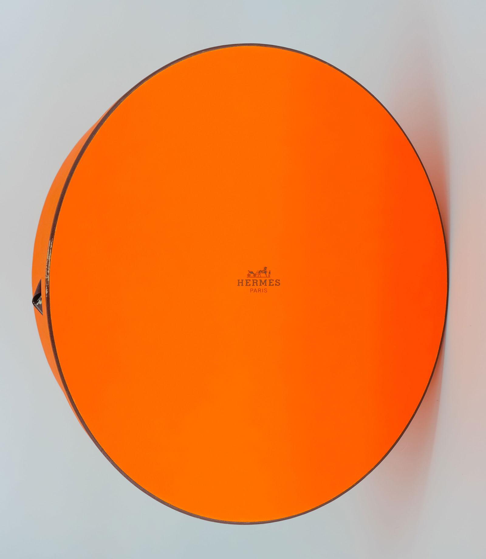 Hermès Paris Signature Round Hat Box - Iconic Orange Presentation Case (1 of 3)