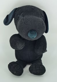 KAWS x Peanuts Snoopy Plush - Black Limited Edition Companion