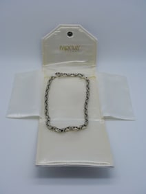 Bold, Never Worn Triton Stainless Steel Link Necklace – Presented in Barclay Jewelers Case