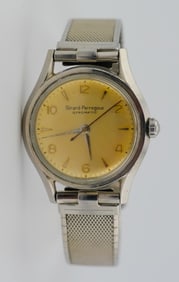 Rare Mid-Century Treasure!!! Girard-Perregaux 34mm Gyromatic Swiss Automatic Watch!