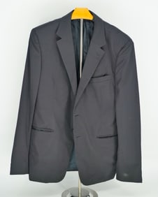 Prada Milano Men's Black Sport Blazer - Made in Italy - Luxe Techwear Feel - Size Approx. 40R