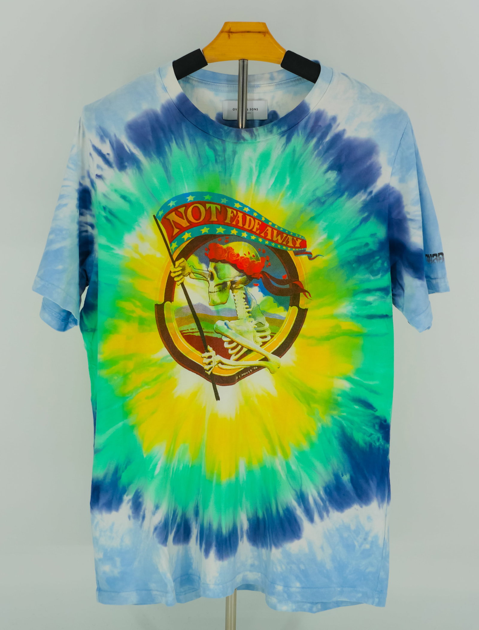 Ovadia & Sons x Stanley Mouse “Not Fade Away" Tie-Dye Grateful Dead T-Shirt - Size L - Oversized (1 of 3)