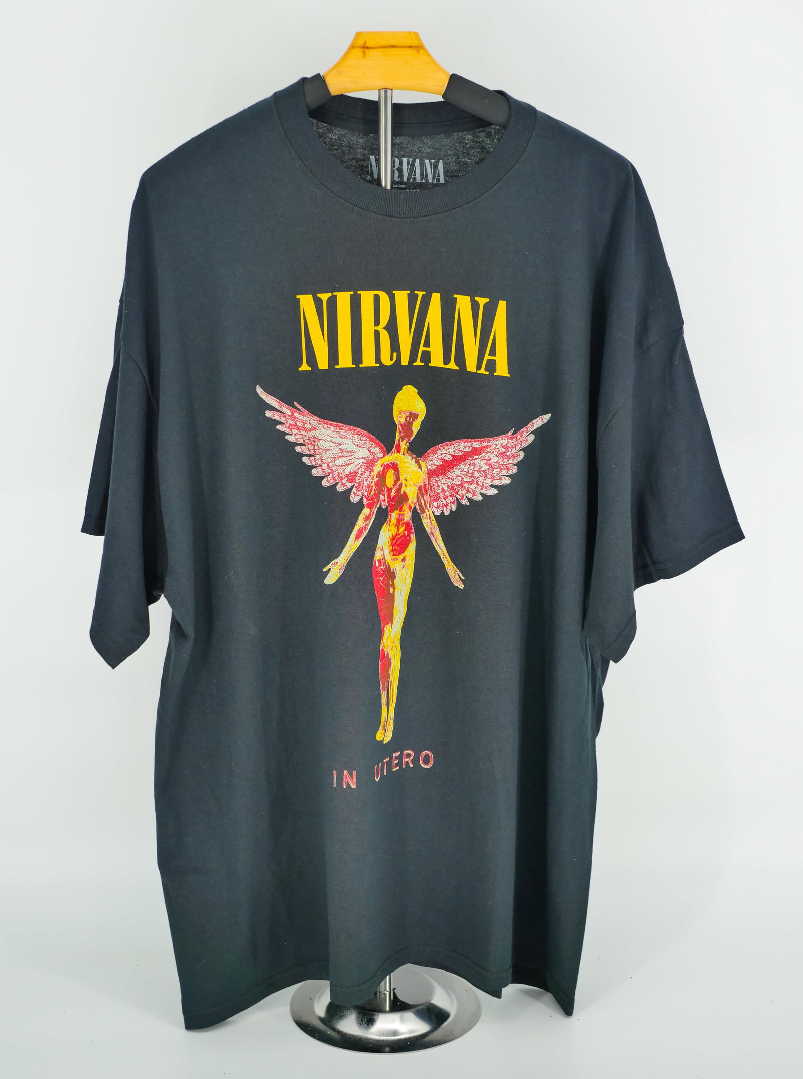 NIRVANA “In Utero" Vintage-Style Band Tee - Iconic Album Graphic - Size L (1 of 4)