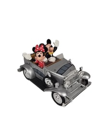 A Grand Marshall Mickey and Minnie Die Cast Metal Vehicle.
