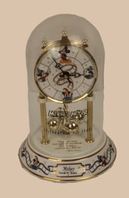 A Mickey Through The Years Anniversary Clock