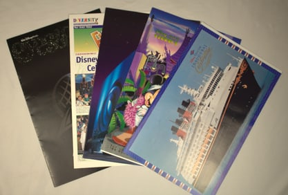 Five (5) Large Park and Location Themed Eyes and Ears Cast Magazines.