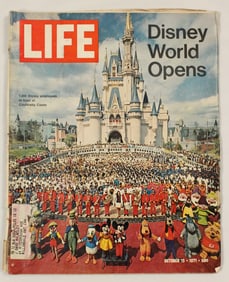 A 1971 "Disney World Opens" LIFE Magazine.