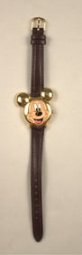 A Figural Mickey Head Watch.