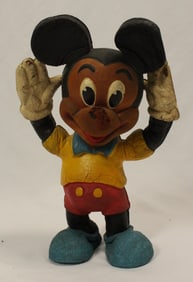 A Vintage Mickey Mouse Doll by "Bendy"