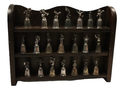 21 New England Collector Society Disney silver bells