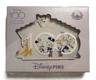 A Limited Edition Disney 100 Years of Wonder Jumbo Pin