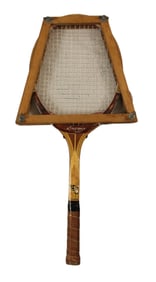 A Bancroft Mickey Mouse Autograph Tennis Racket.