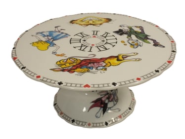 An Alice in Wonderland Cake Stand.