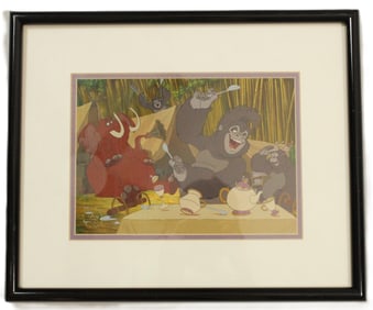 A 2000 Tarzan Framed Lithograph.