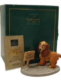 WDCC Lady and the Tramp "Lady in Love" Figurine.