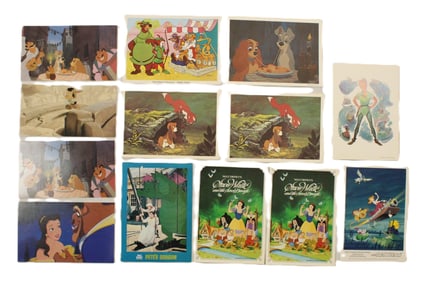 A Collection (13) of Classic Animation and Film Postcards