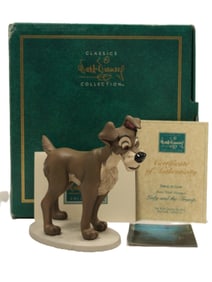 WDCC Lady and the Tramp "Tramp in Love" Figurine.