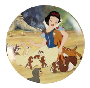 A Snow White "With A Smile And A Song" Limited Edition Plate