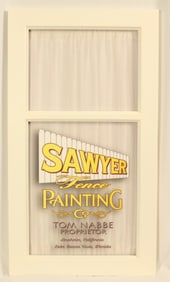A Replica Tom Nabbe Main Street Window.