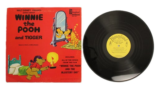 A Songs About Winnie the Pooh and Tigger Record.