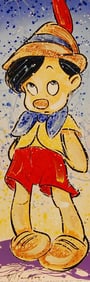 An Original David Willardson Embossed Serigraph of Pinochio.