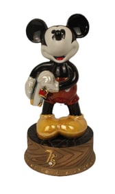 A Limited Edition 75th Anniversary Mickey Mouse Statuette.