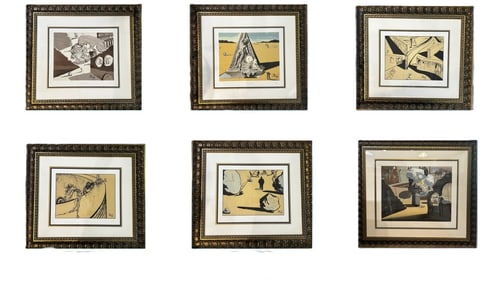 A Limited Edition Complete Set 2 of Salvador Dali Disney Destino International Edition.