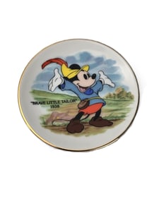 A Brave Little Tailor Decorative Plate.