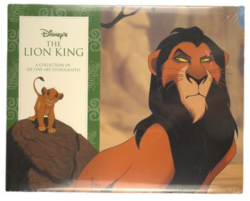 A Sealed Collection of The Lion King Fine Art Lithographs.