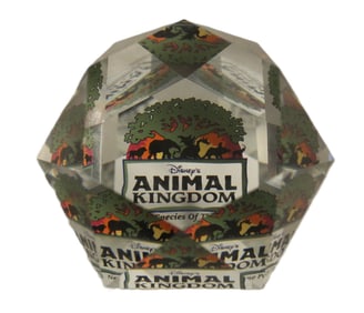 An Animal Kingdom large faceted Swarovski Crystal Paperweight by Arribas.