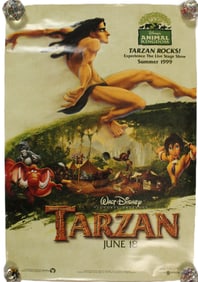 An Animal Kingdom Tarzan Movie Release Poster
