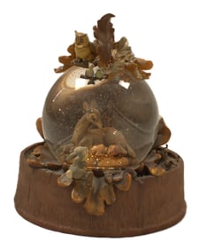 A Very Rare Bambi 50th Anniversary Disney Parks Snow Globe