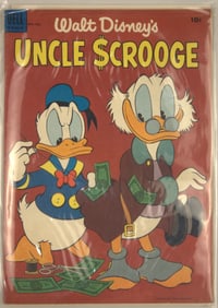 A 1953 Walt Disney's Uncle Scrooge Dell Comic.