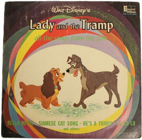 A 1962 Lady and the Tramp Record.
