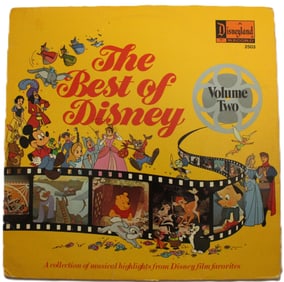 A 1977 The Best of Disney Volume Two Record.