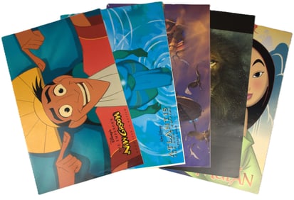 Five (5) Large Classic Film and themed Eyes and Ears Cast Magazines.
