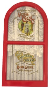 A Replica Bob Gurr Main Street Window.