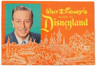 A 1963 "Walt Disney's Guide to Disneyland" Souvenir Guide.