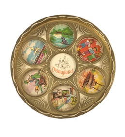 A Disneyland Attractions Drink Tray.