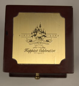 A Disney Time Works 50th Anniversary Watch.