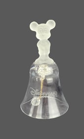 A Disneyland Paris Souvenir Glass Bell.