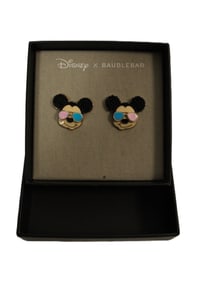 A Pair of Baublebar Mickey Mouse Earrings.
