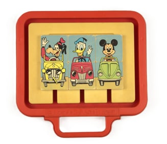 A Vintage Disney Busy Puzzle Toy